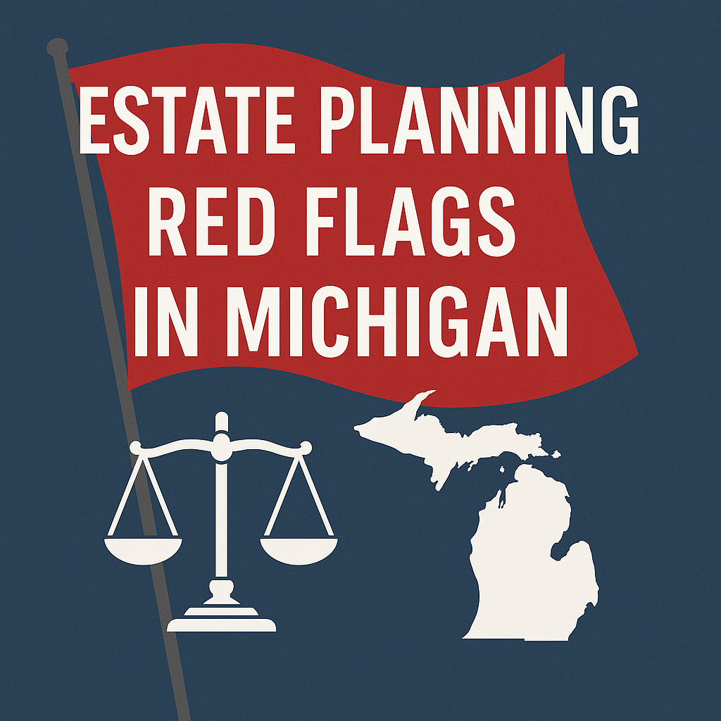 Estate Planning Red Flags in Michigan